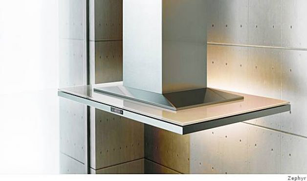 Range Hood designed with R. Brunner for Zephyr Ventilation