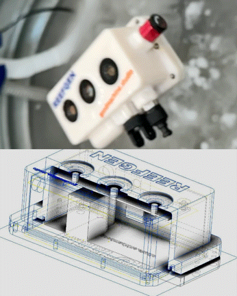 WaterProof Enclosure for 3D Camera - ReefGen Drone Eyes