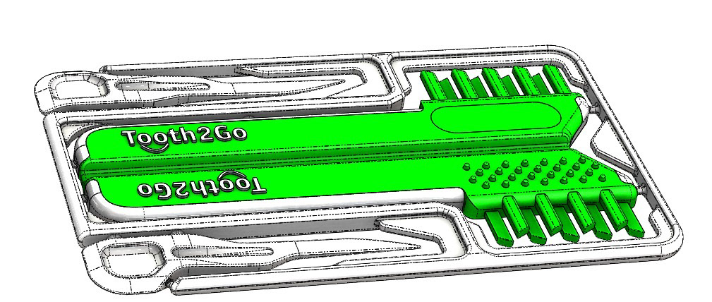 Initial CAD sent to manufacturing partner