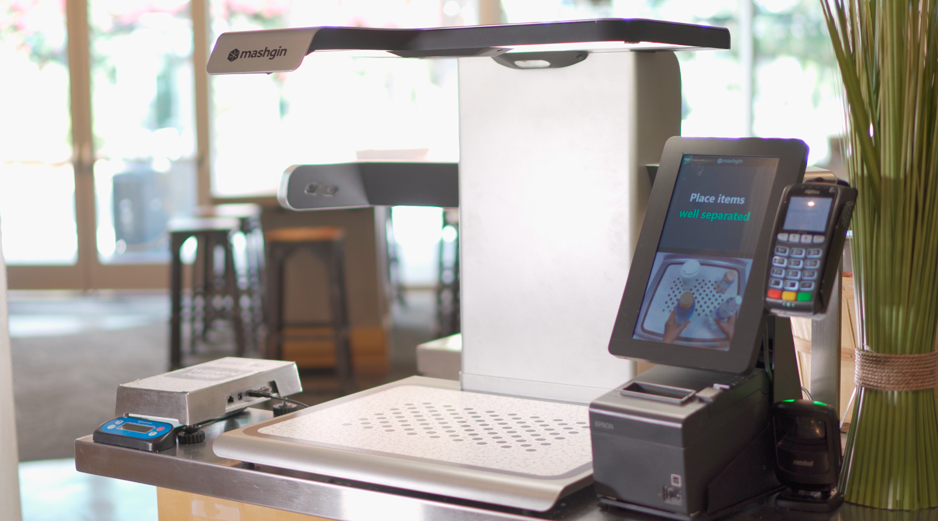 Mashgin AI-powered touchless POS deployed globally. Role: ID with BCMech