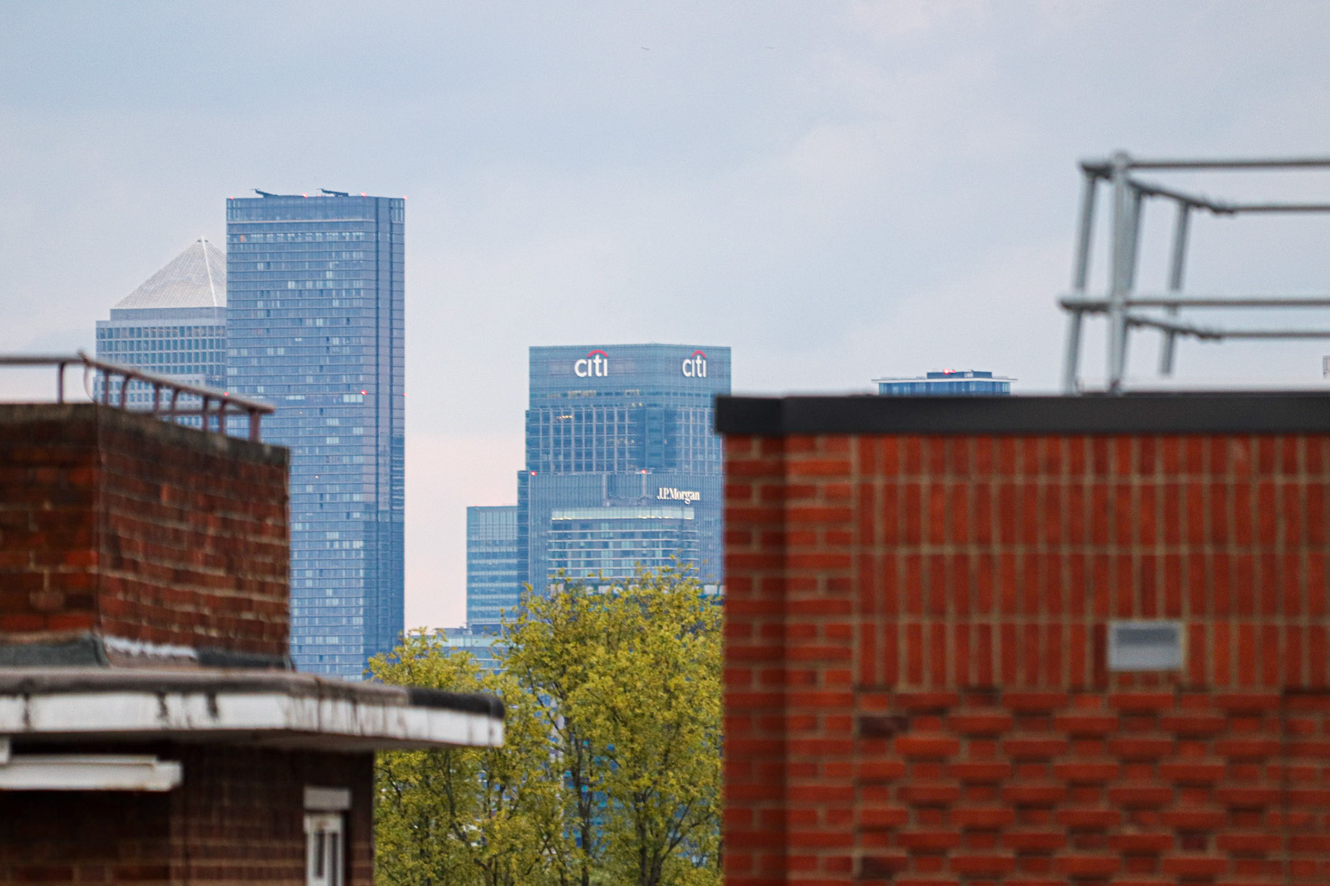 116/365 Canary Wharf from Camberwell