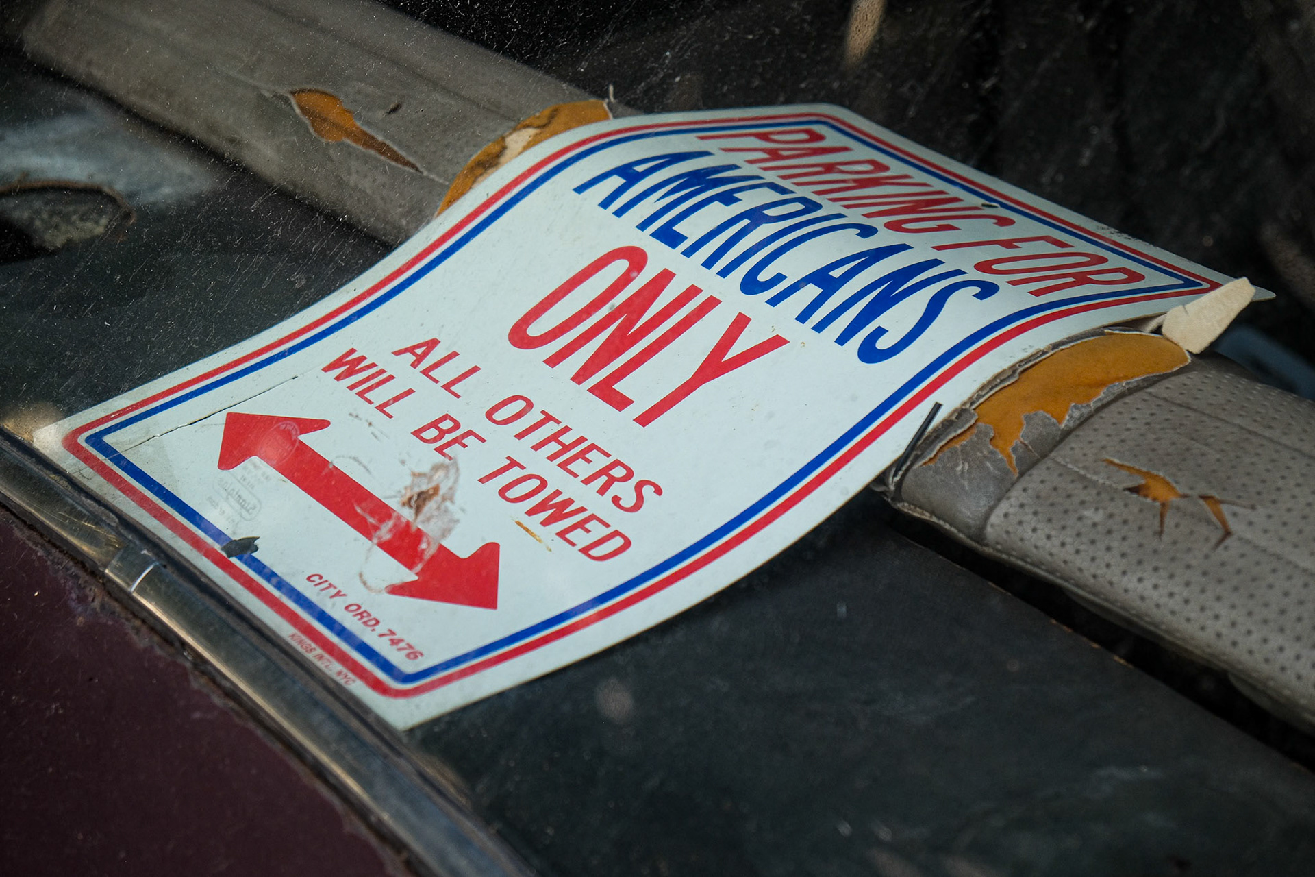 227/365 Parking for Americans only