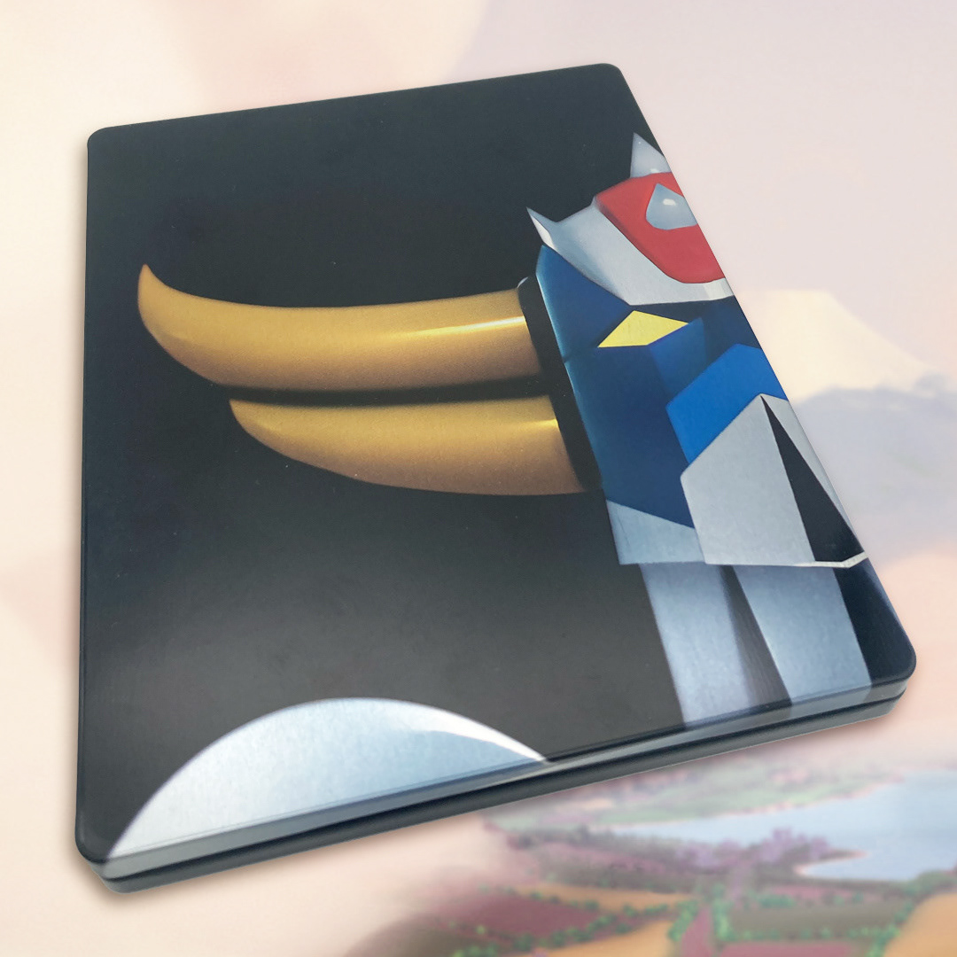 Design du Steelbook GOLDORAK