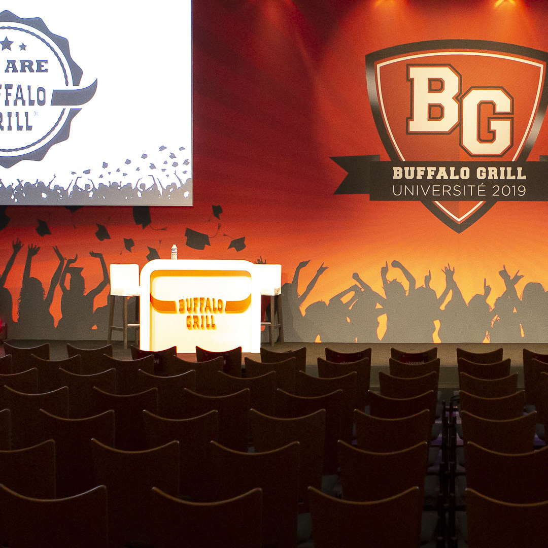 Direction Artistique Event Buffalo Grill