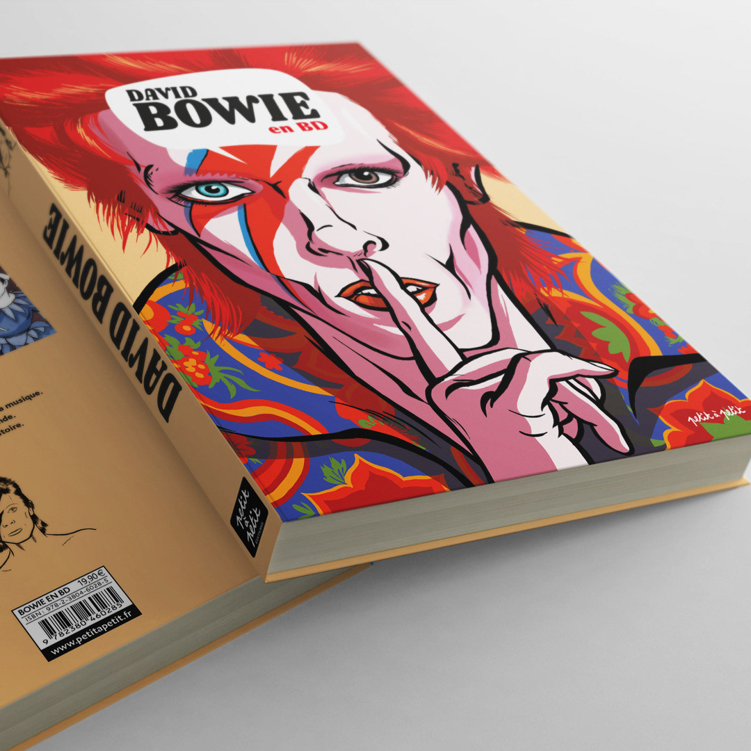 Direction Artistique du livre BOWIE