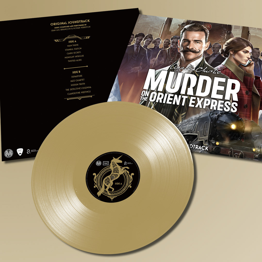 Design de l'Artbook et Vinyle Agatha Christie