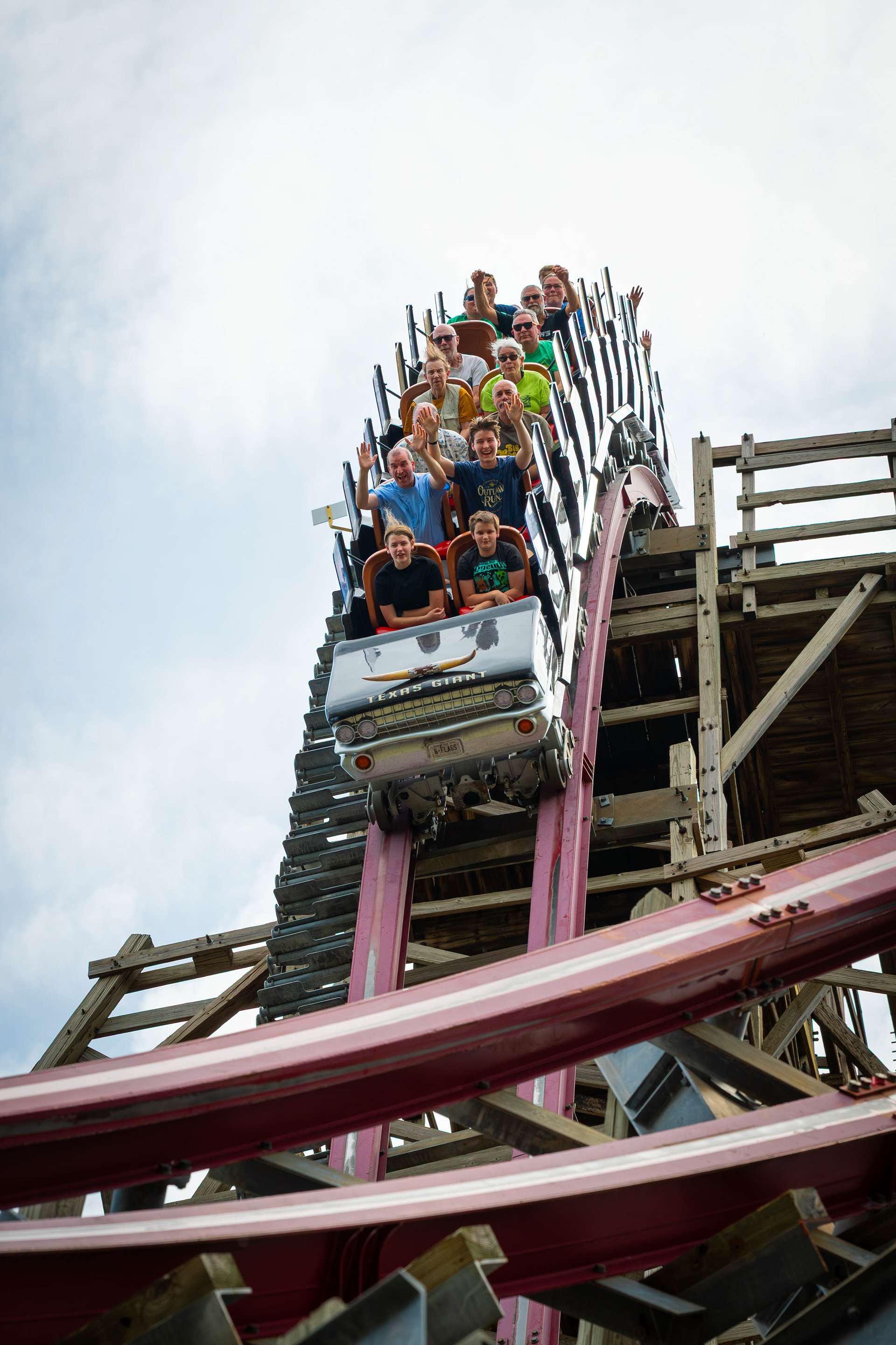 New Texas Giant - Six Flags Over Texas