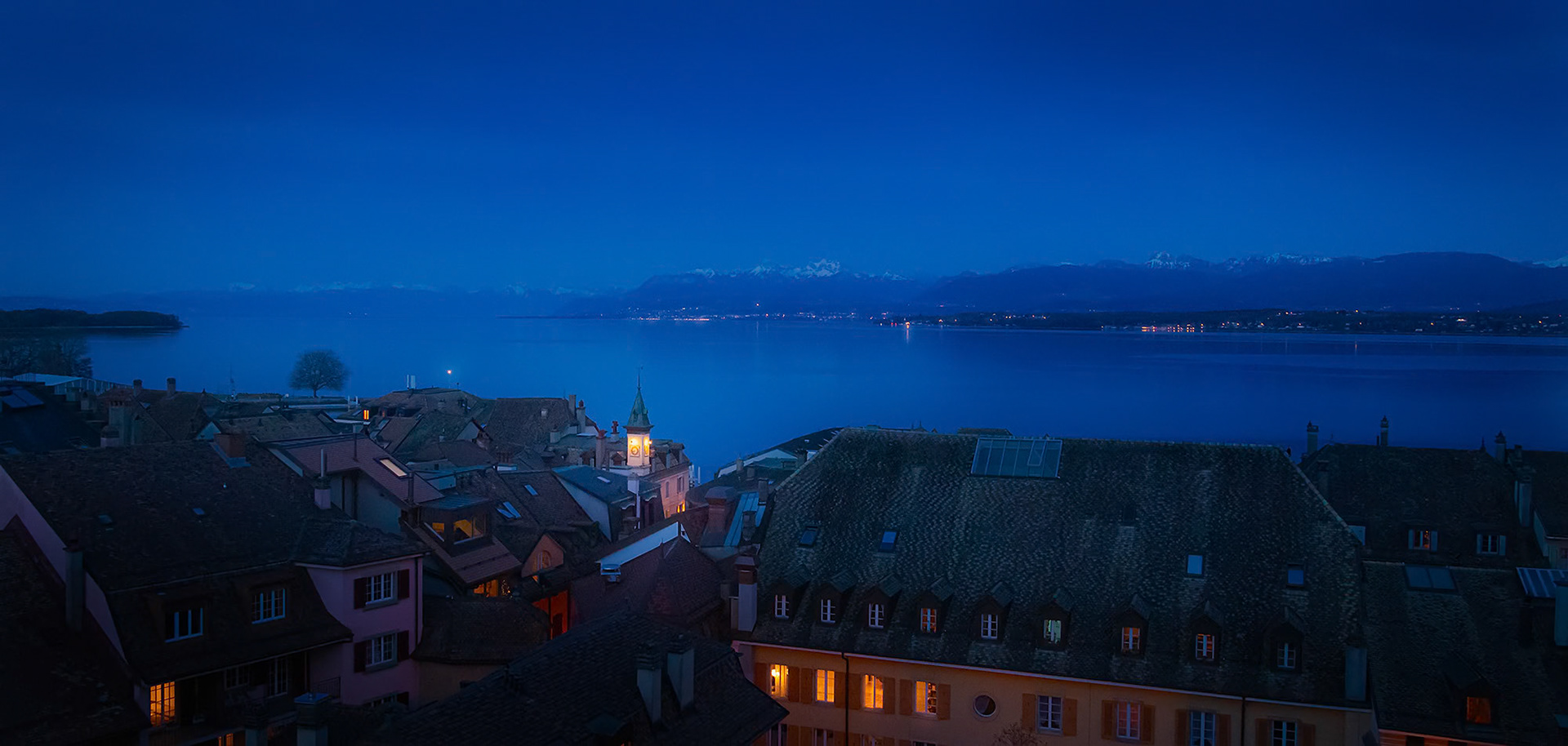Nyon à l'heure bleue