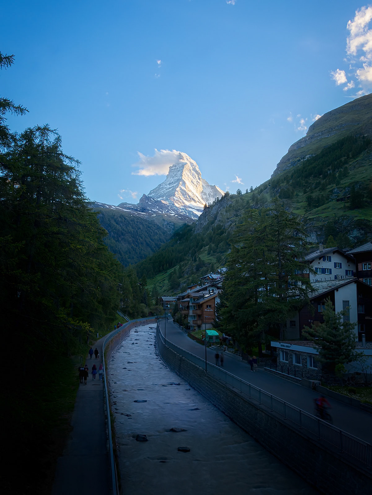 Le Cervin vu de Zermatt