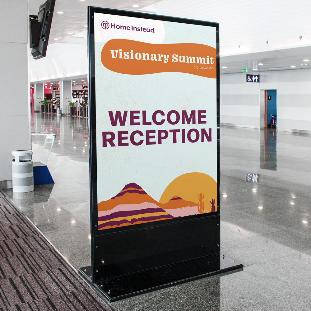 "Painted Arizona" Welcome Signage