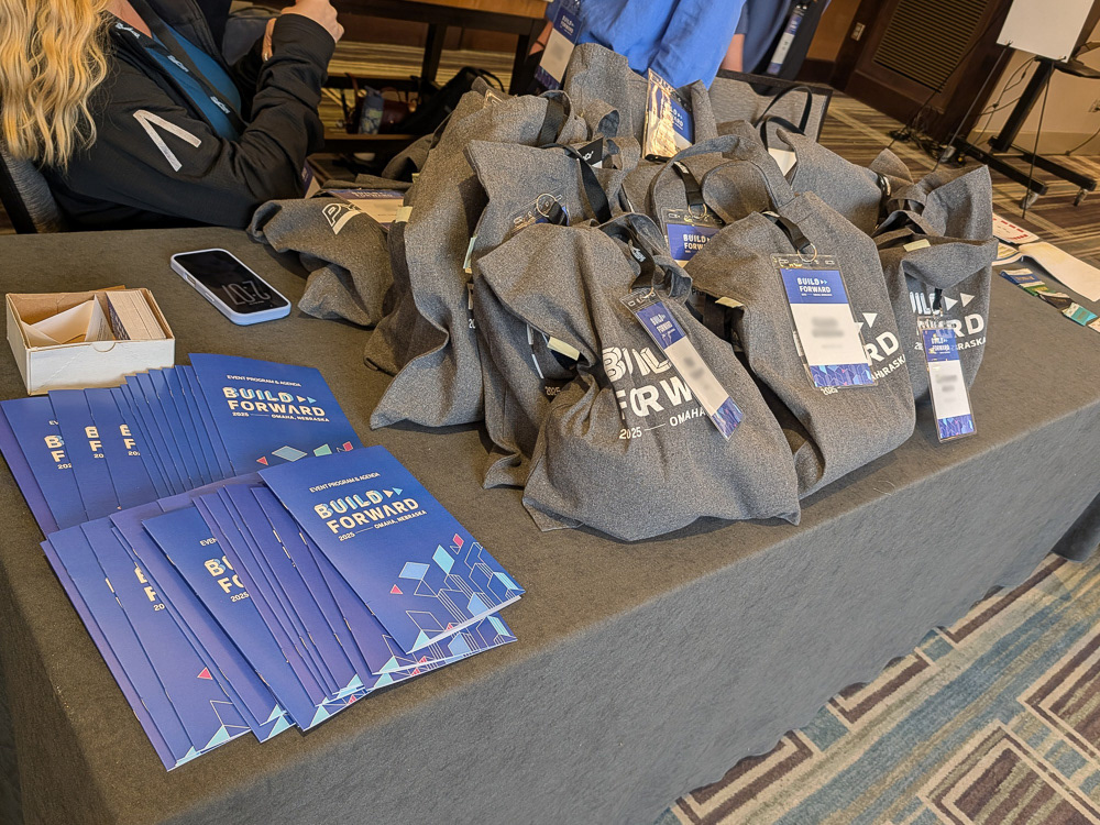 Registration Table - Programs, Tote Bags, Name Tags