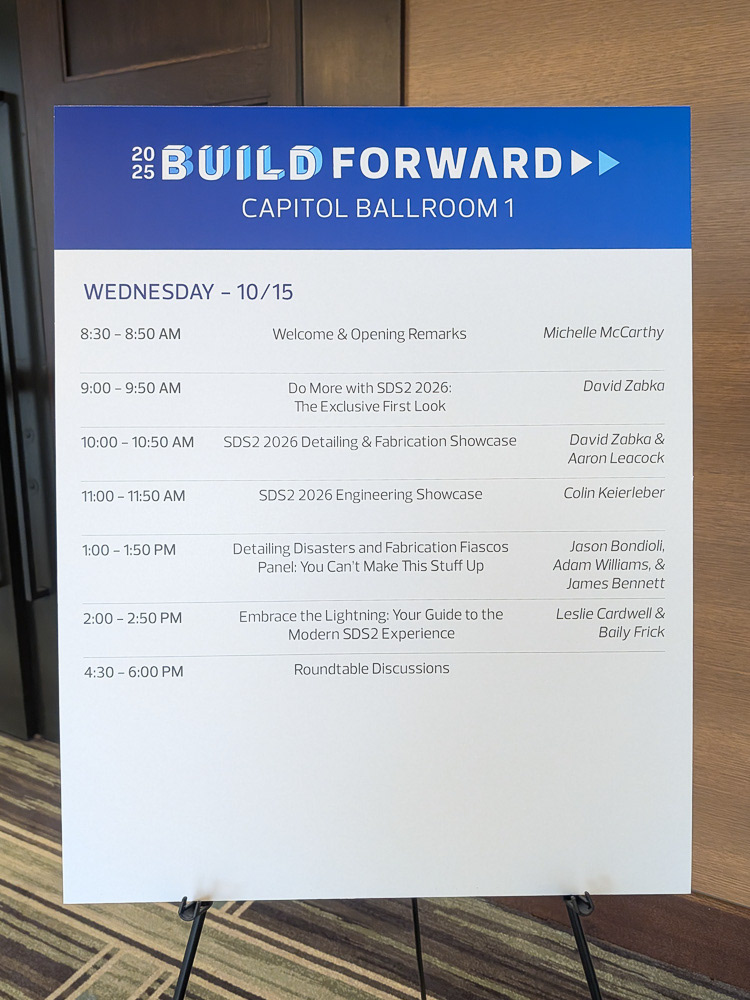 Room Schedule Signage