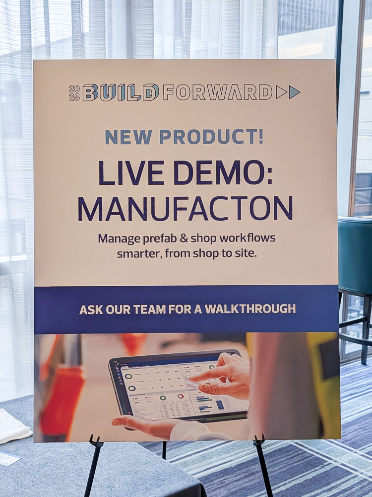 Product Demo Signage