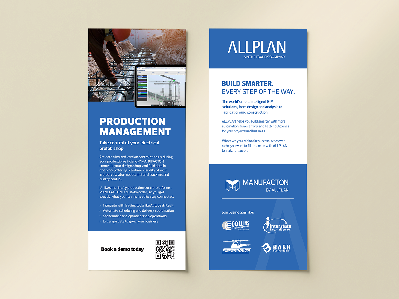 Production Management Rack Card