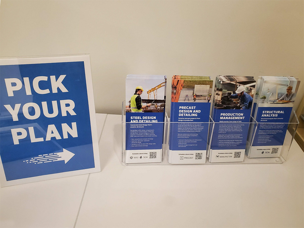 ALLPLAN Solutions "Pick Your Plan" Rack Cards