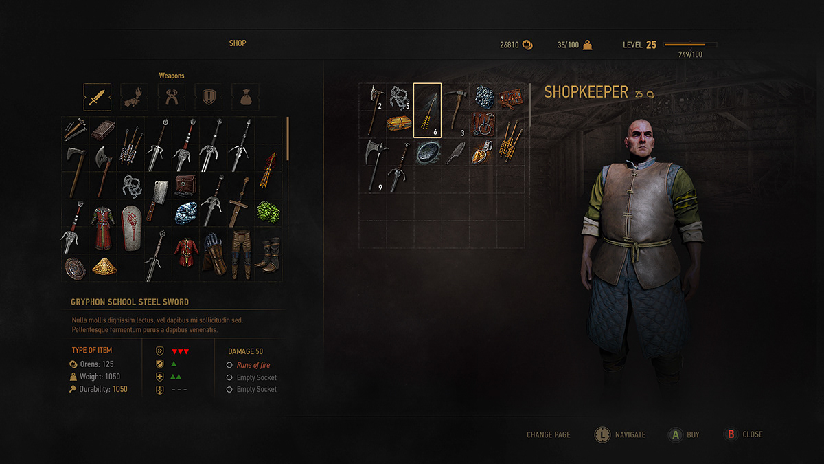 Fernando Forero - THE WITCHER 3: THE UI VISUAL ART