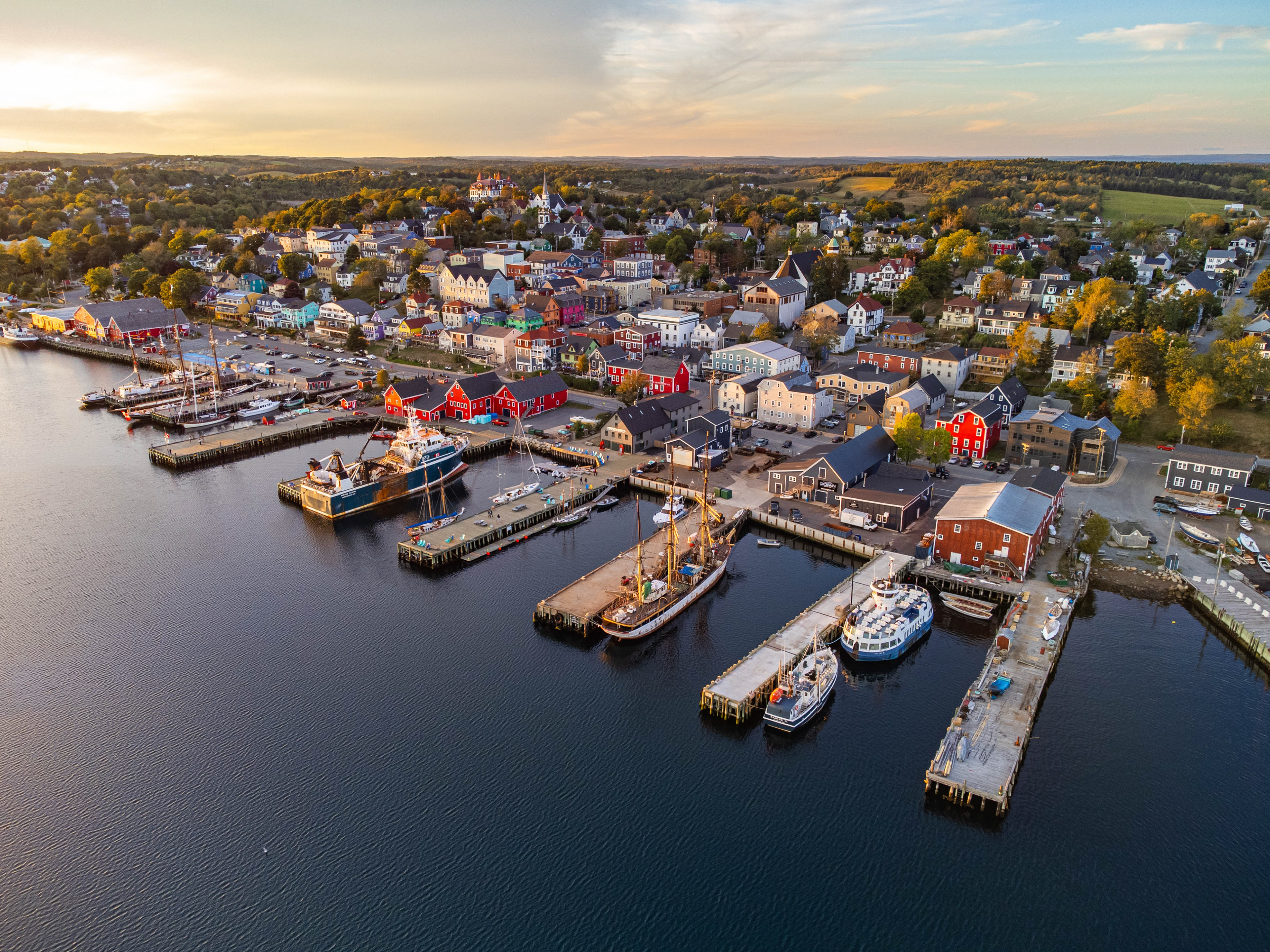 Lunenburg Sunset, Nova Scotia