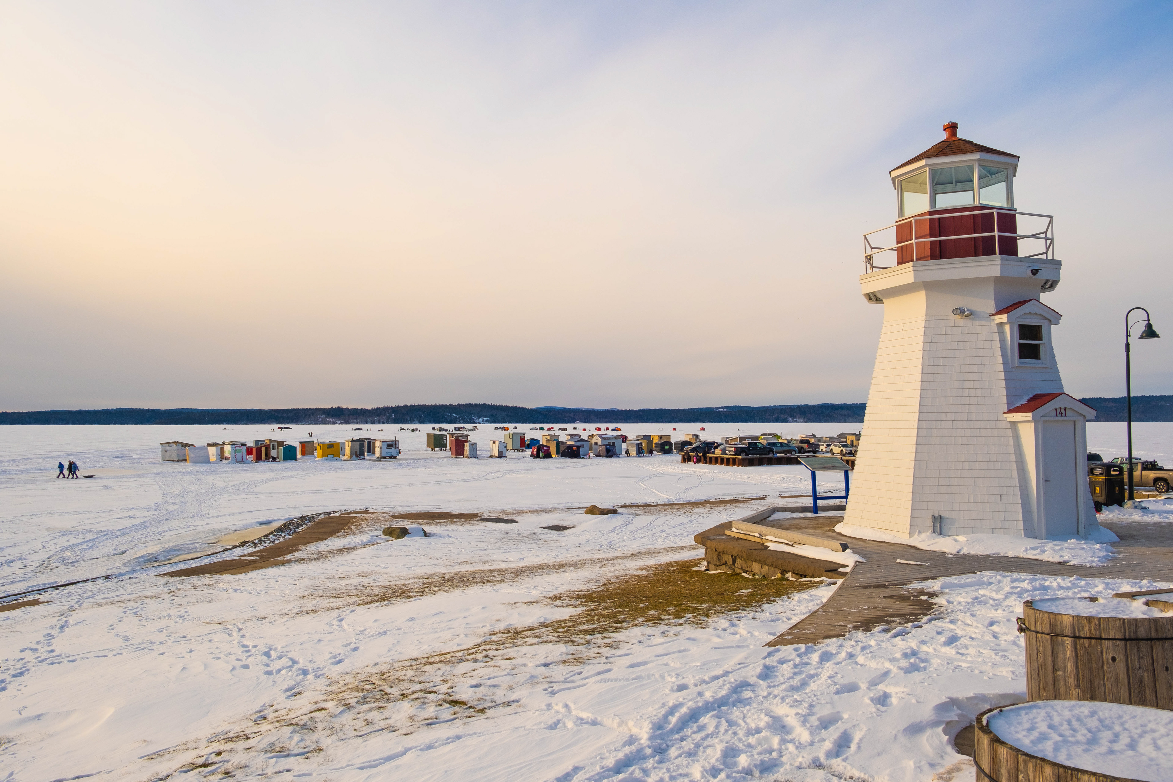 Ice Fishing, Kennebecasis River