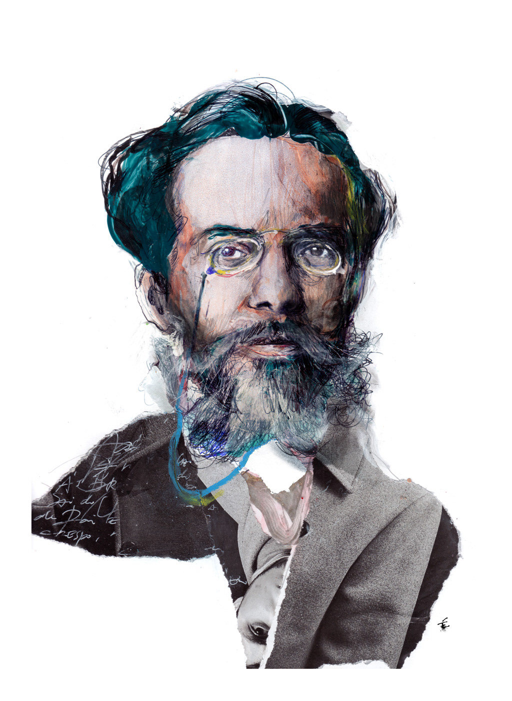 ArtStation - Machado de Assis Caricature