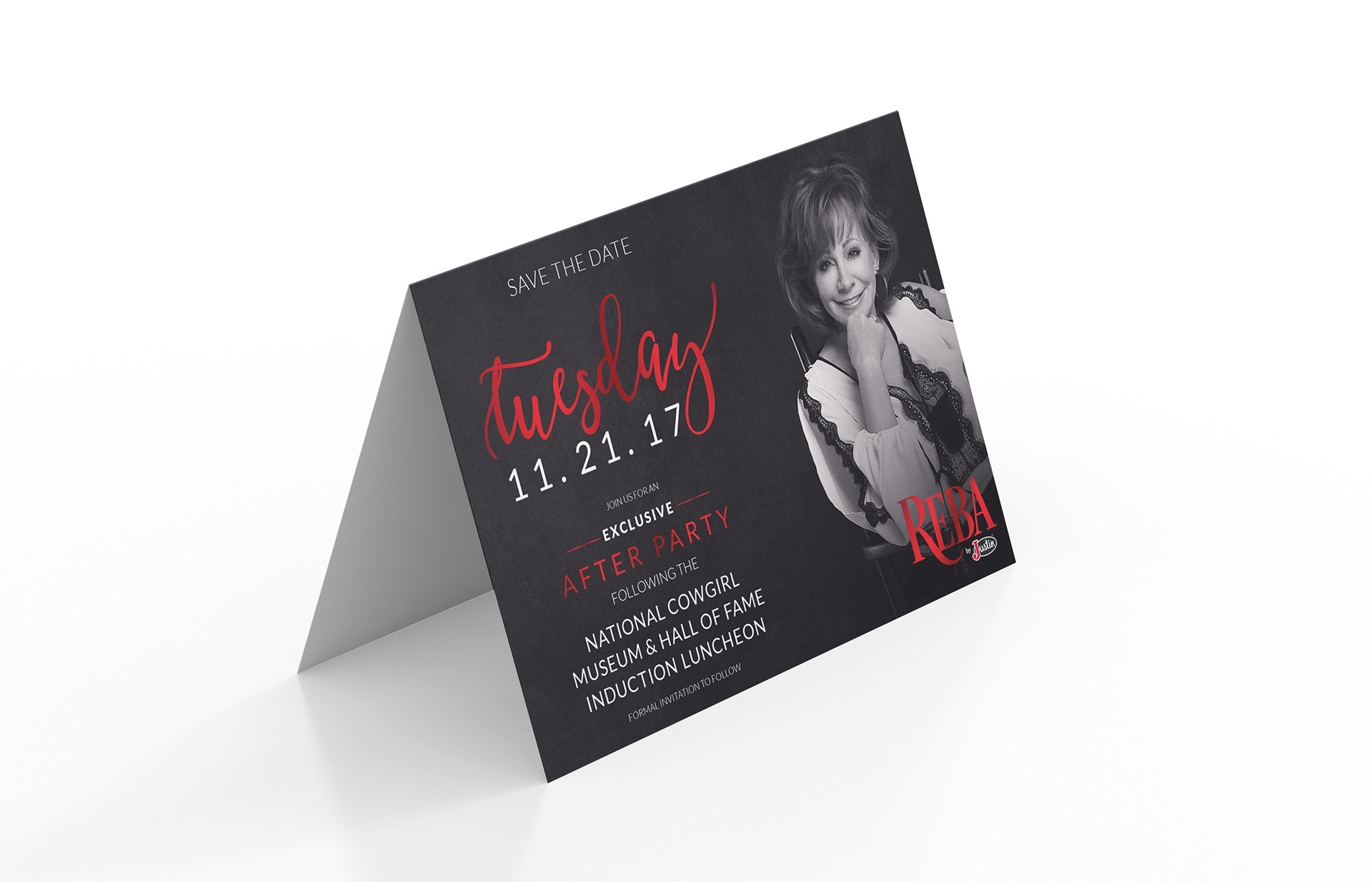 Reba by Justin Invitation 1