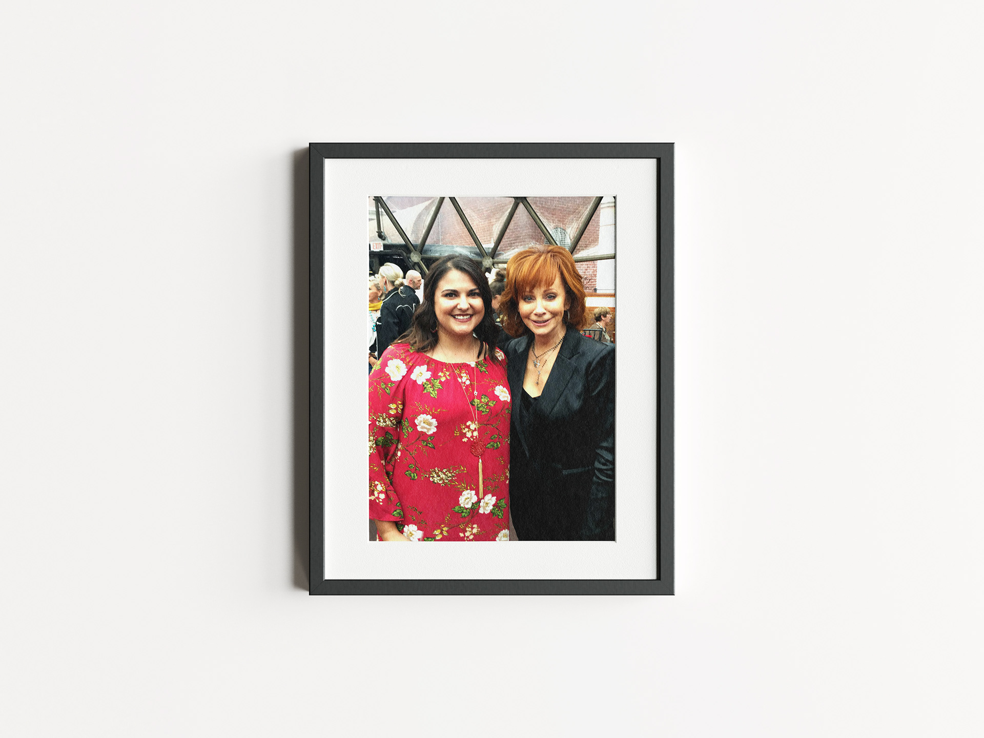 Stephanie meets Reba
