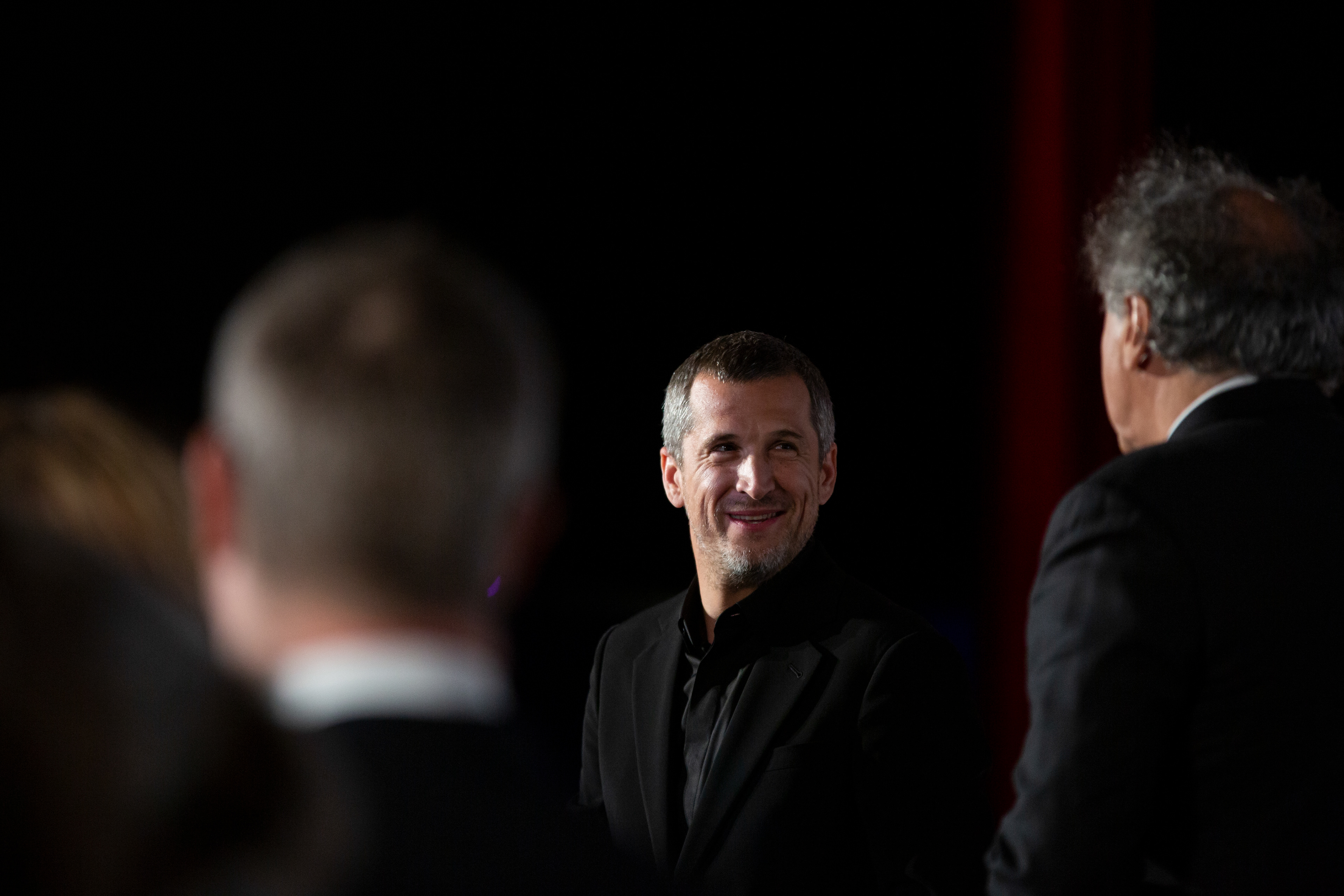 Guillaume Canet lors de l'hommage Pierre Angénieux rendu au chef opérateur Darius Khondji