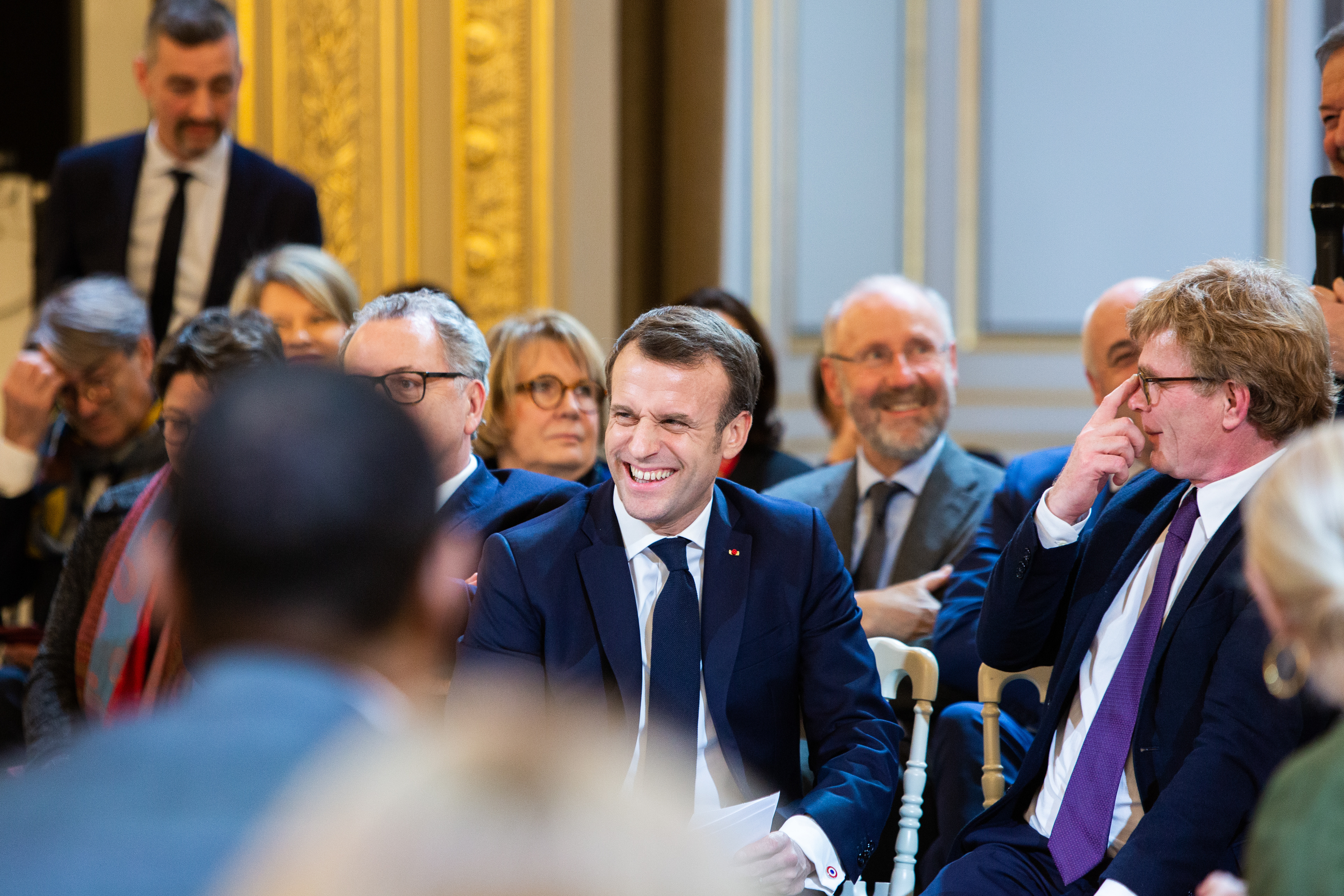 Emmanuel Macron le 11/02/2020
