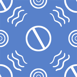 The tileable pattern created in photoshop (added a background so the pattern is visible here)
