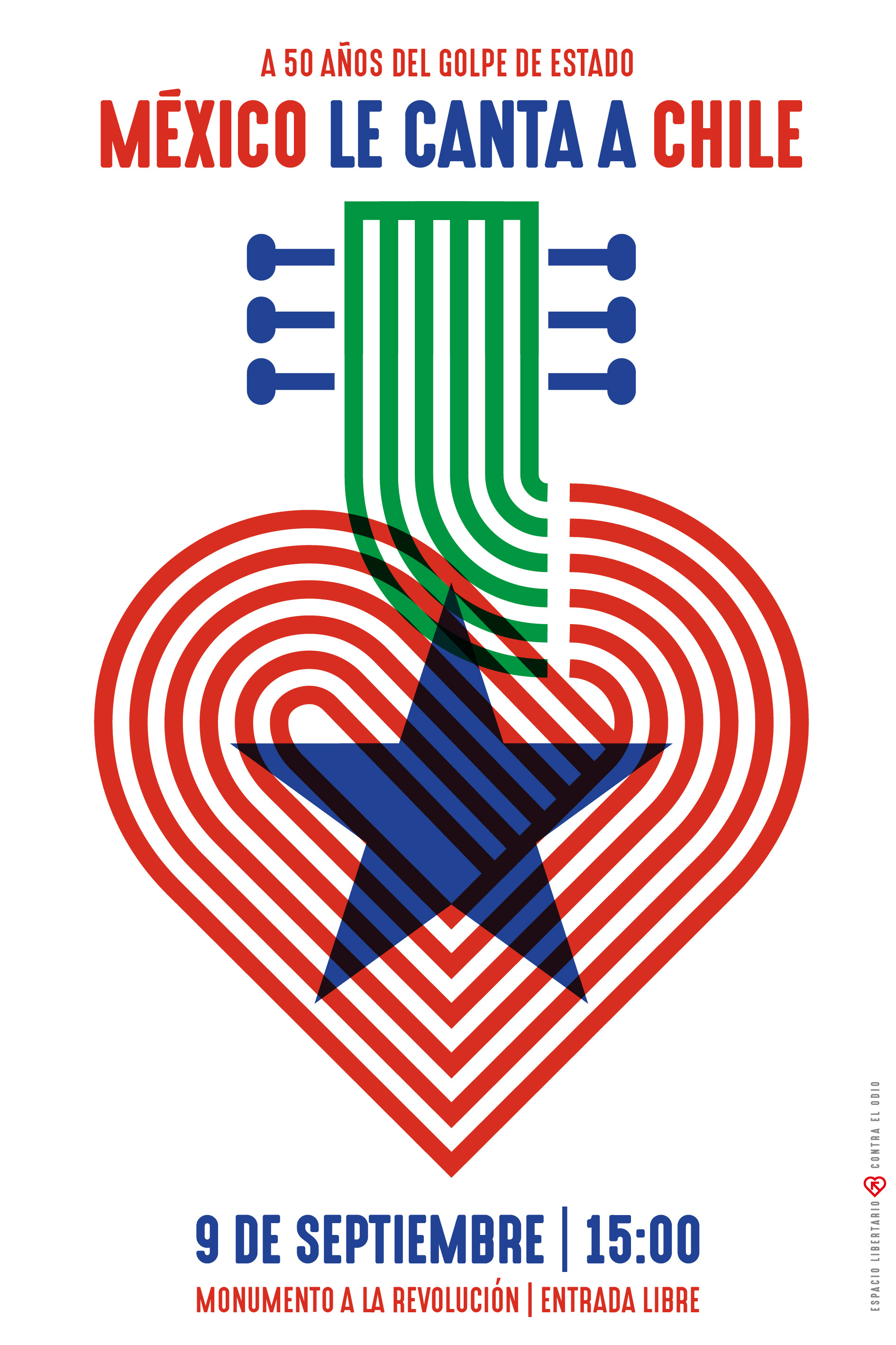 2023 | México le canta a Chile | Espacio libertario contra el odio