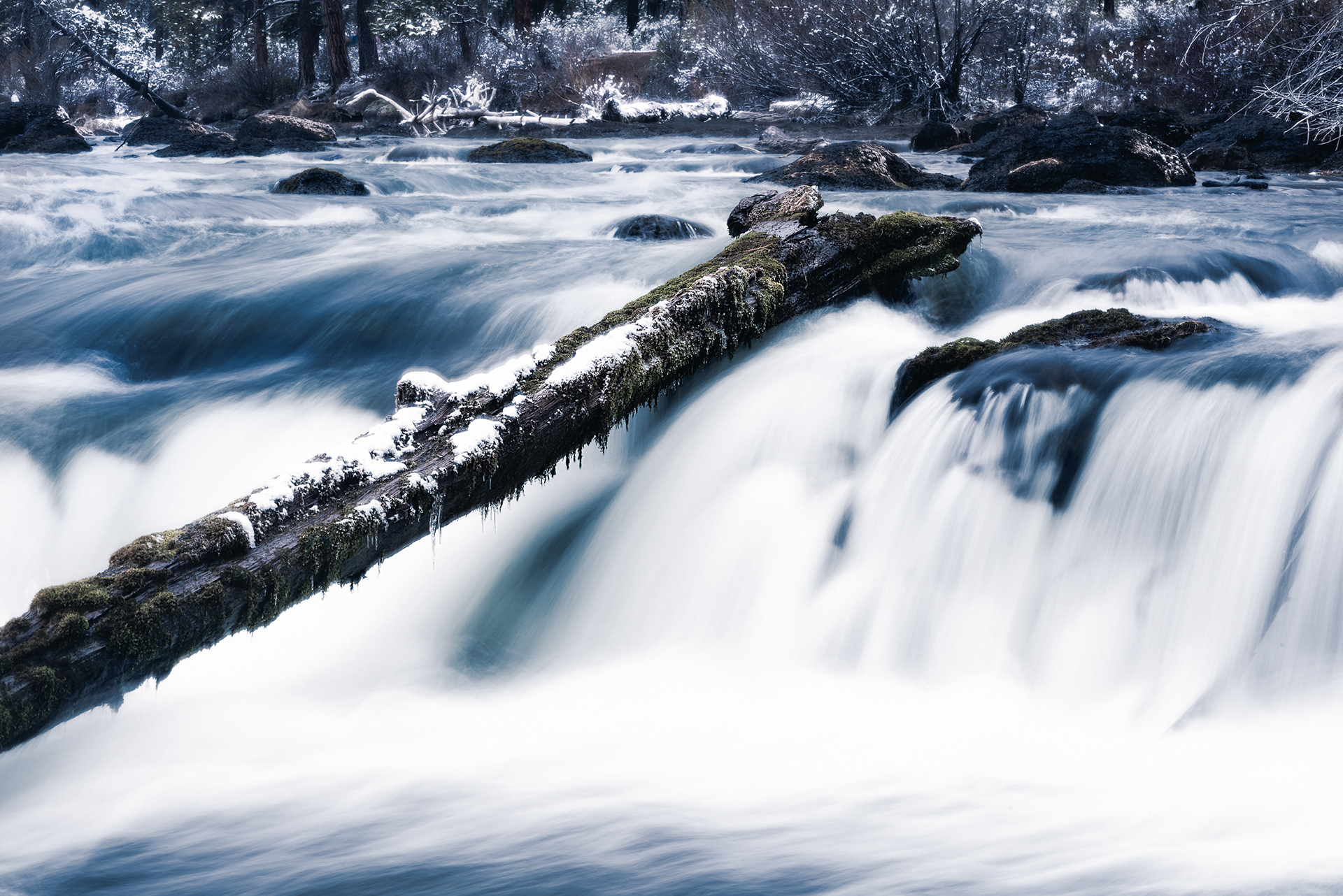 "Falling Water" | Deschutes National Forest