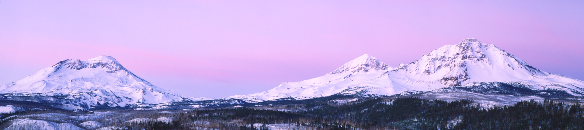 "Serenity" (pano) | Three Sisters Wilderness
