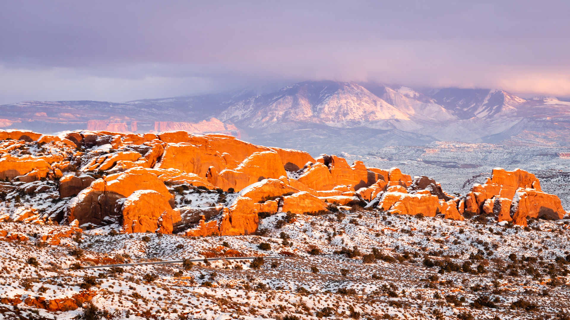 "Shivering Warmth" | Arches National Park