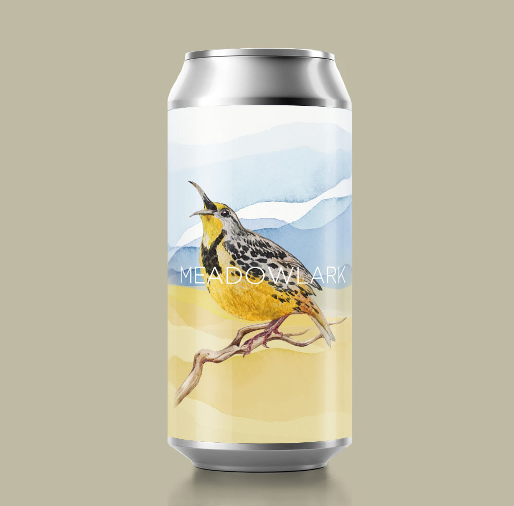 Meadowlark Beer Label Design 