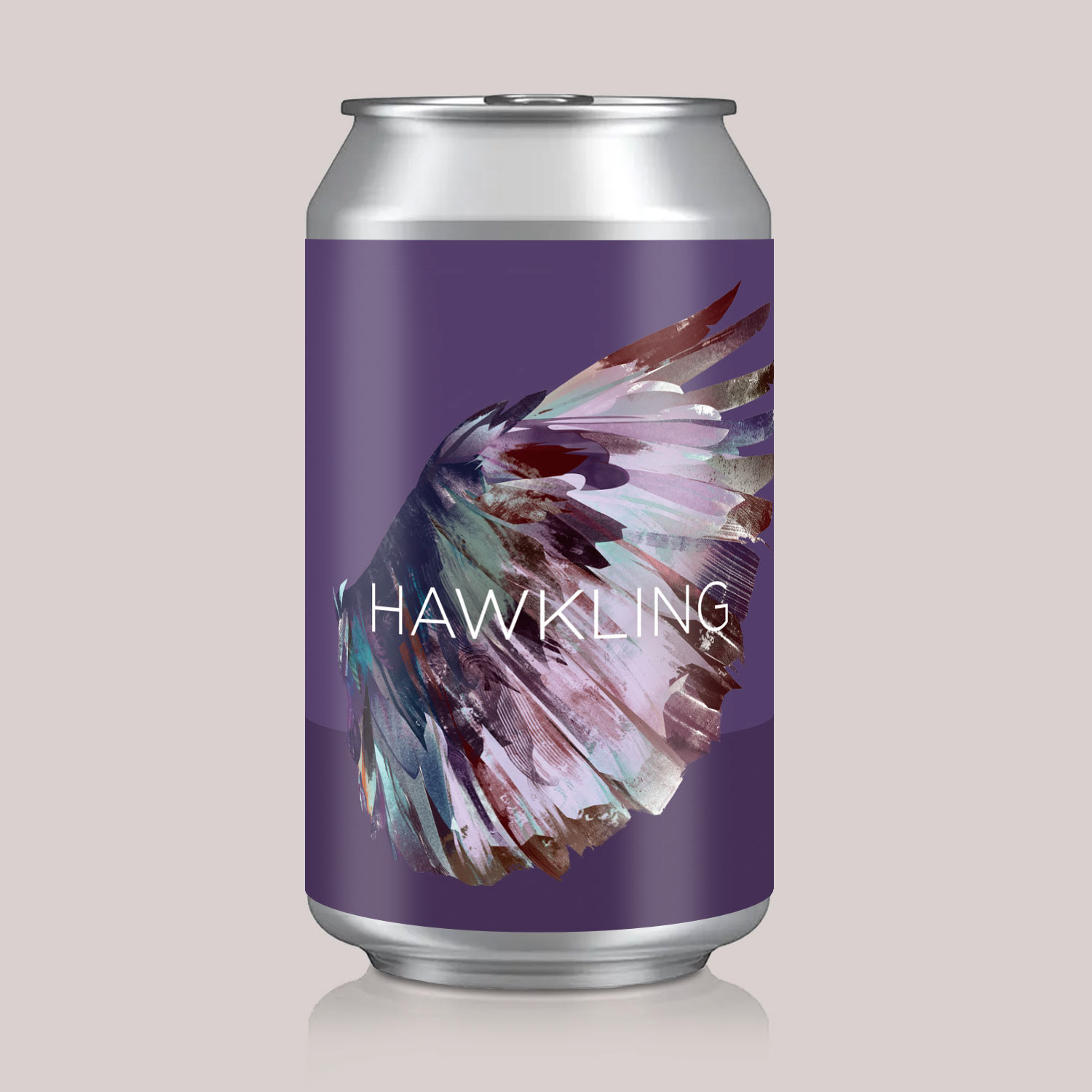 Hawkling Beer Label Design 