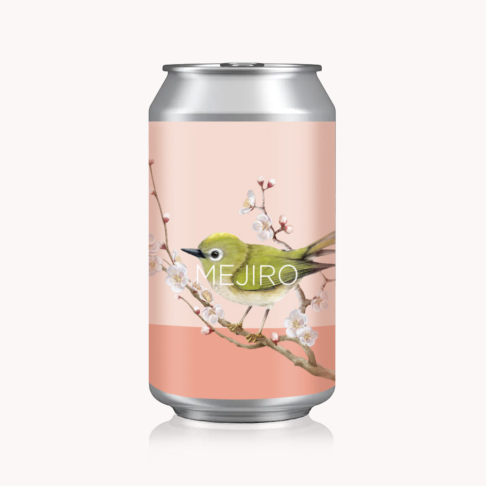 Mejiro Beer Label Design 