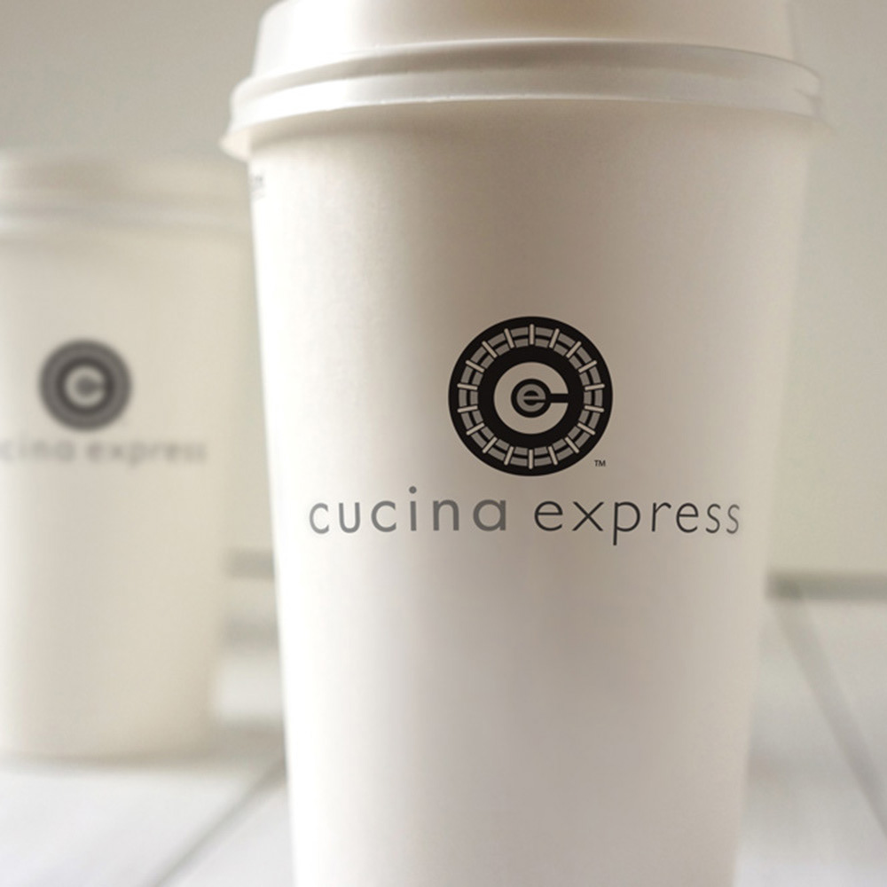 Coffee cup (concept). Client : Cucina Express. © 2015