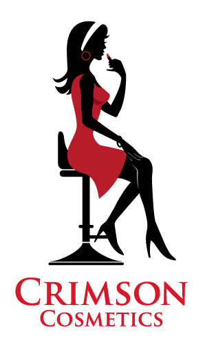 Logo design for Crimson Cosmetics. © Design DXM.