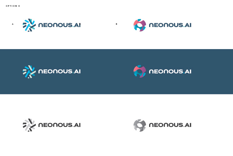 neonous.ai logo options 3