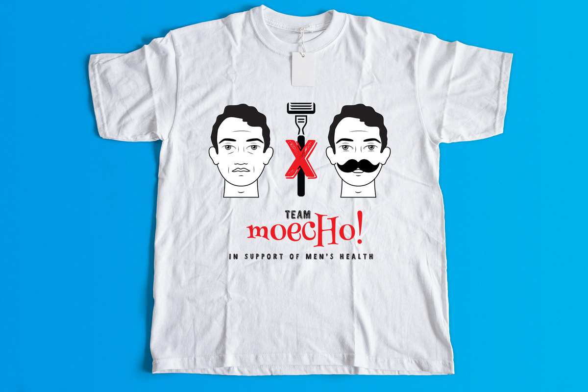 ent promotion - Movember. Client : Nu Echo. © Design DXM.