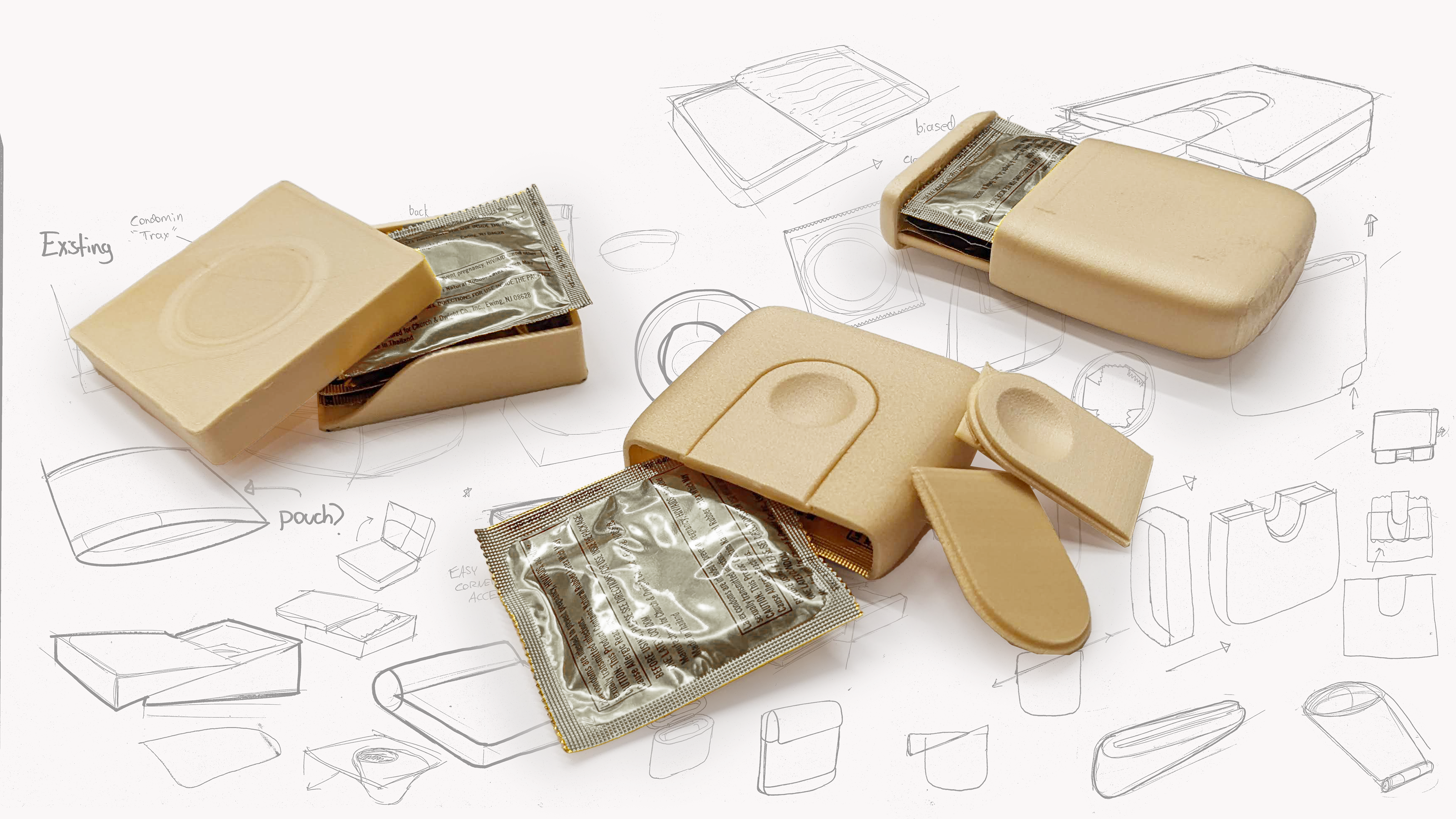 Condom case ideation