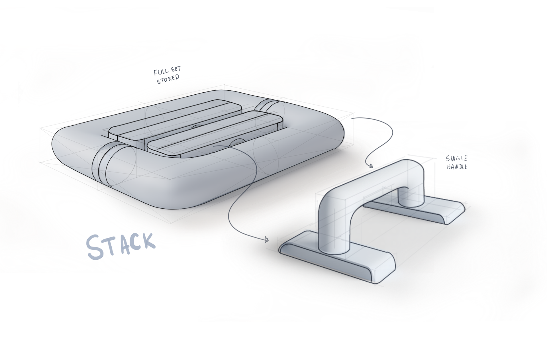 Portable push-up grip #2
