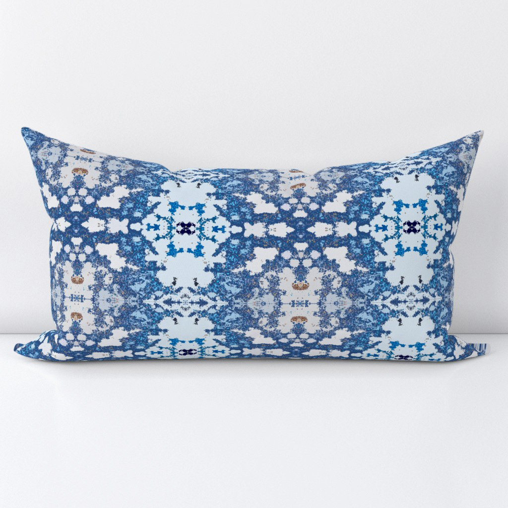 Abstract Symphony in Blue 1 - Lumbar