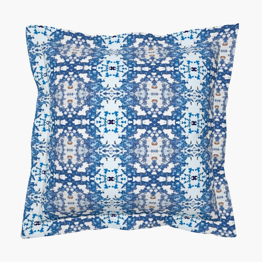 Abstract Symphony in Blue 1 - Euro