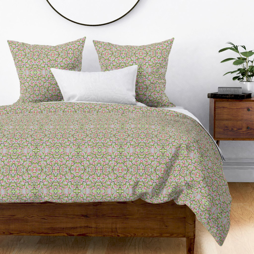 Floral Pattern with Rosebuds