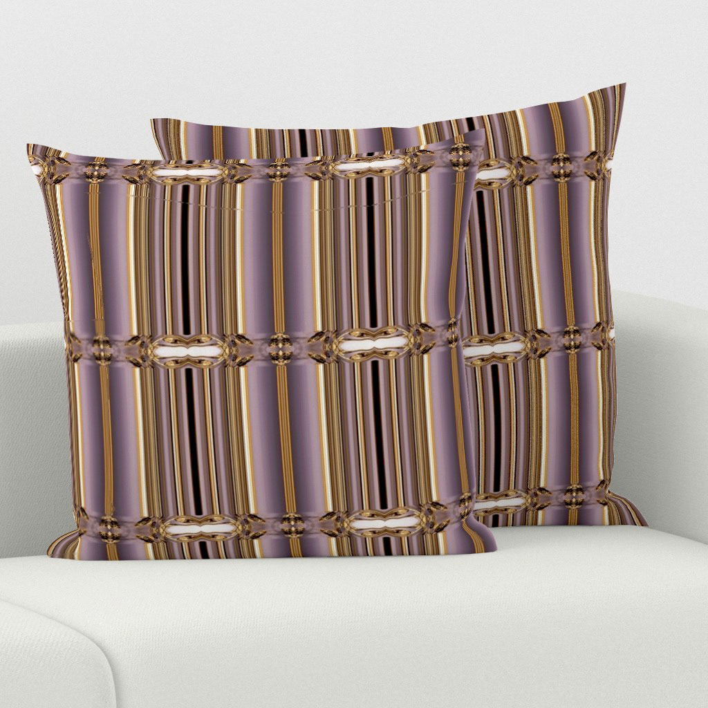 Gold and Agate Bars 5 - Square