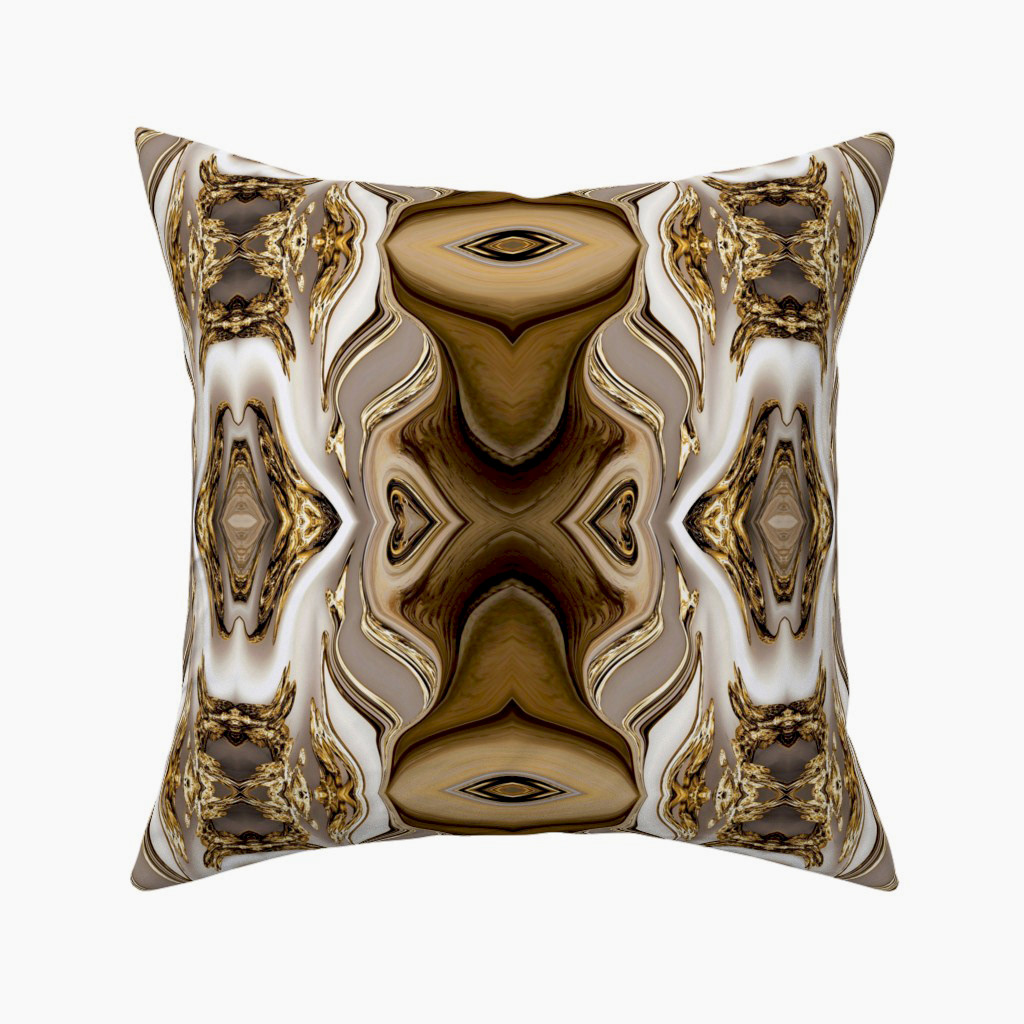 Gold and Agate 4 - Square