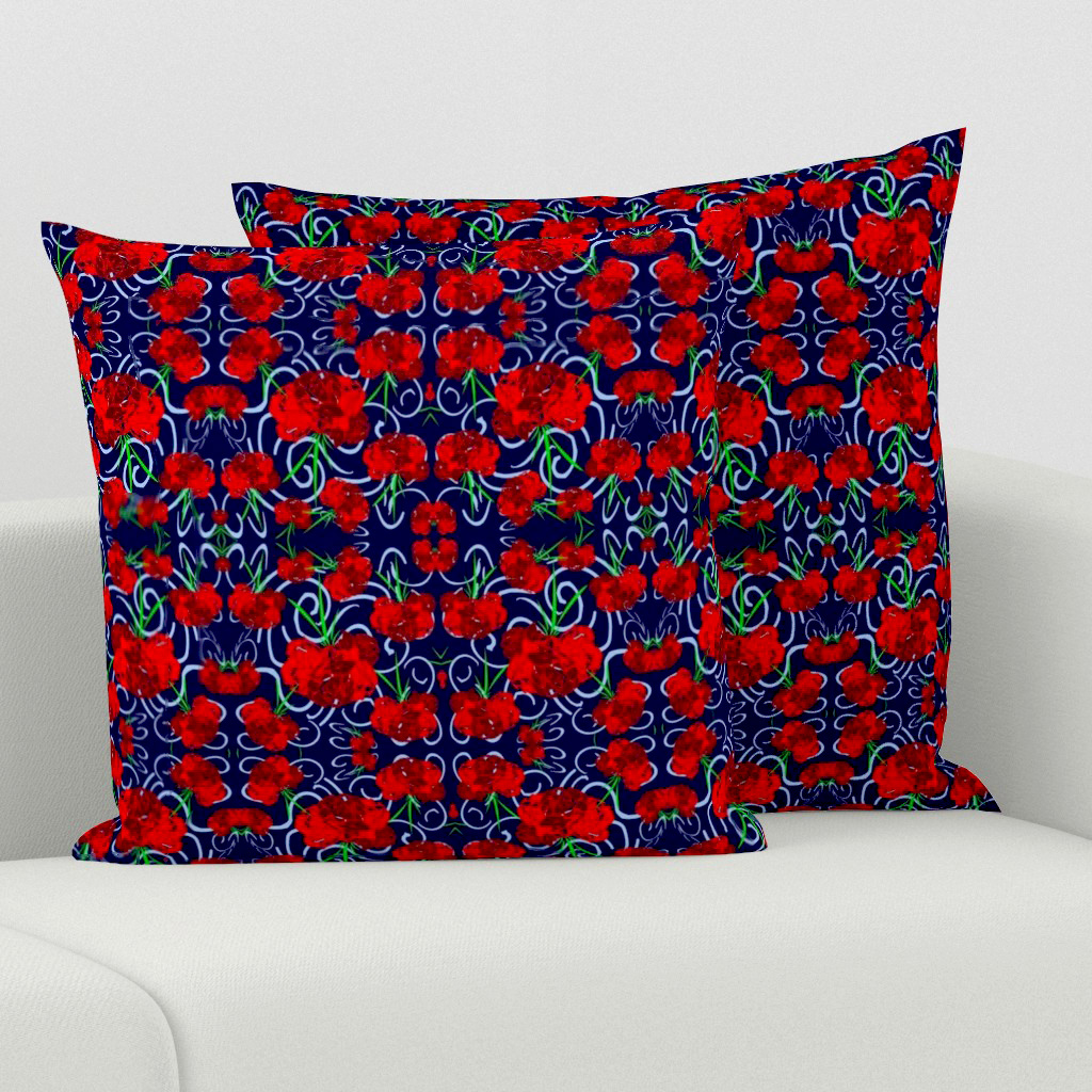 Enrejado de Patio Andaluz 2 Navy Blue - Square