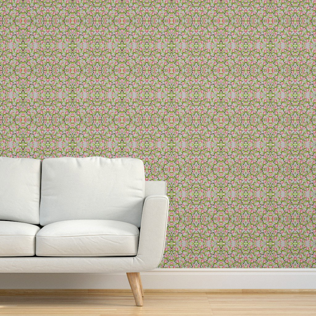 Floral Pattern with Rosebuds