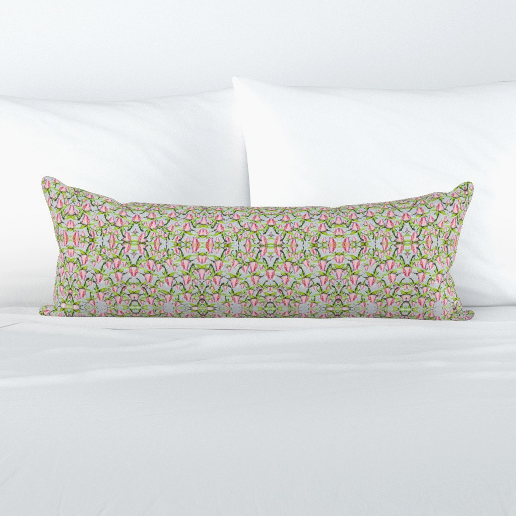 Floral Pattern with Rosebuds - Lumbar