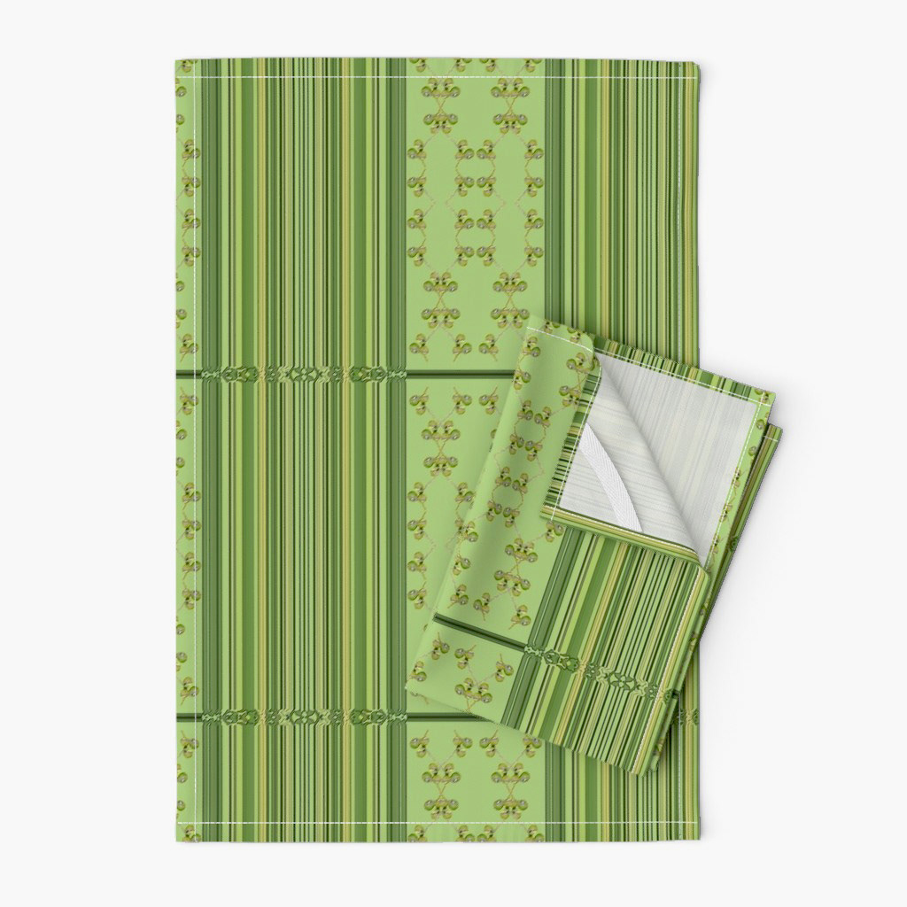 Figs Border with Green Stripes 1 (8x8)